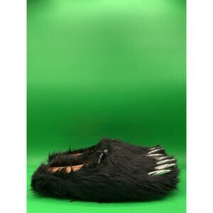Bravest Studios Bear Claw Mules Black Size 13 Brand New In Box